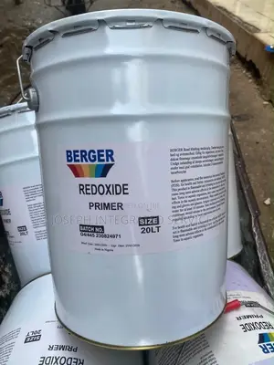 Berger Red Oxide Primer Protective Anticorrosive Coating Metalsurfaces