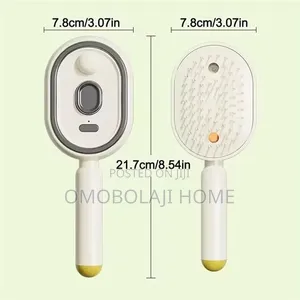 Rechargeable Spray Air Cushion Massage Brush With Nano Mist