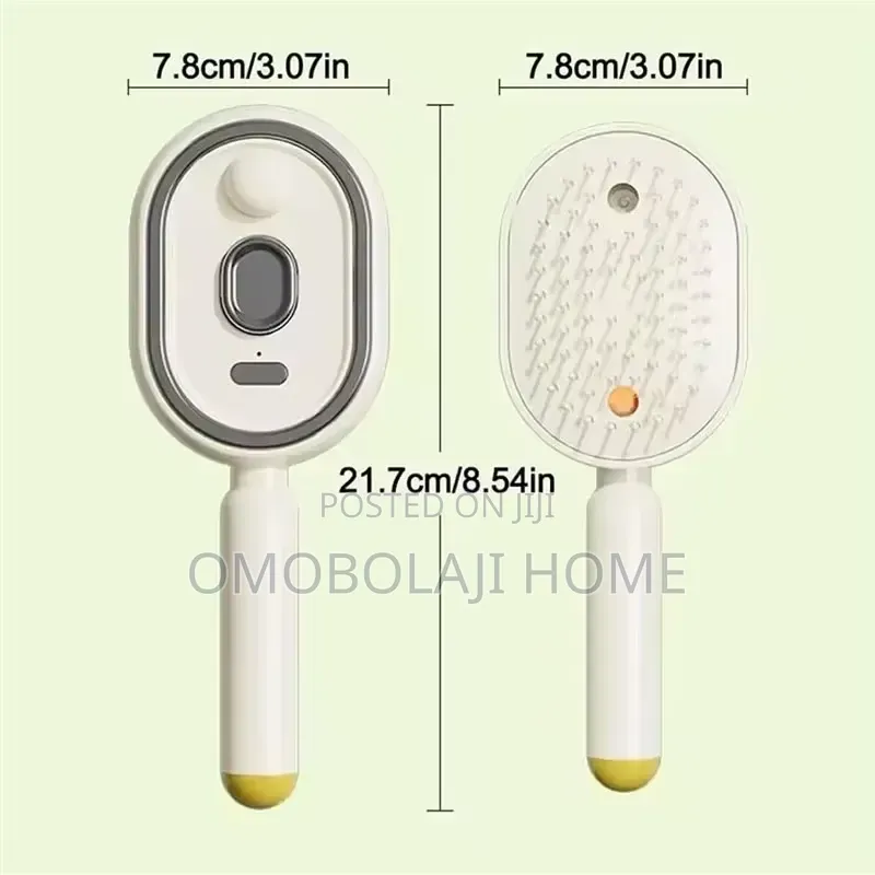 Rechargeable Spray Air Cushion Massage Brush With Nano Mist