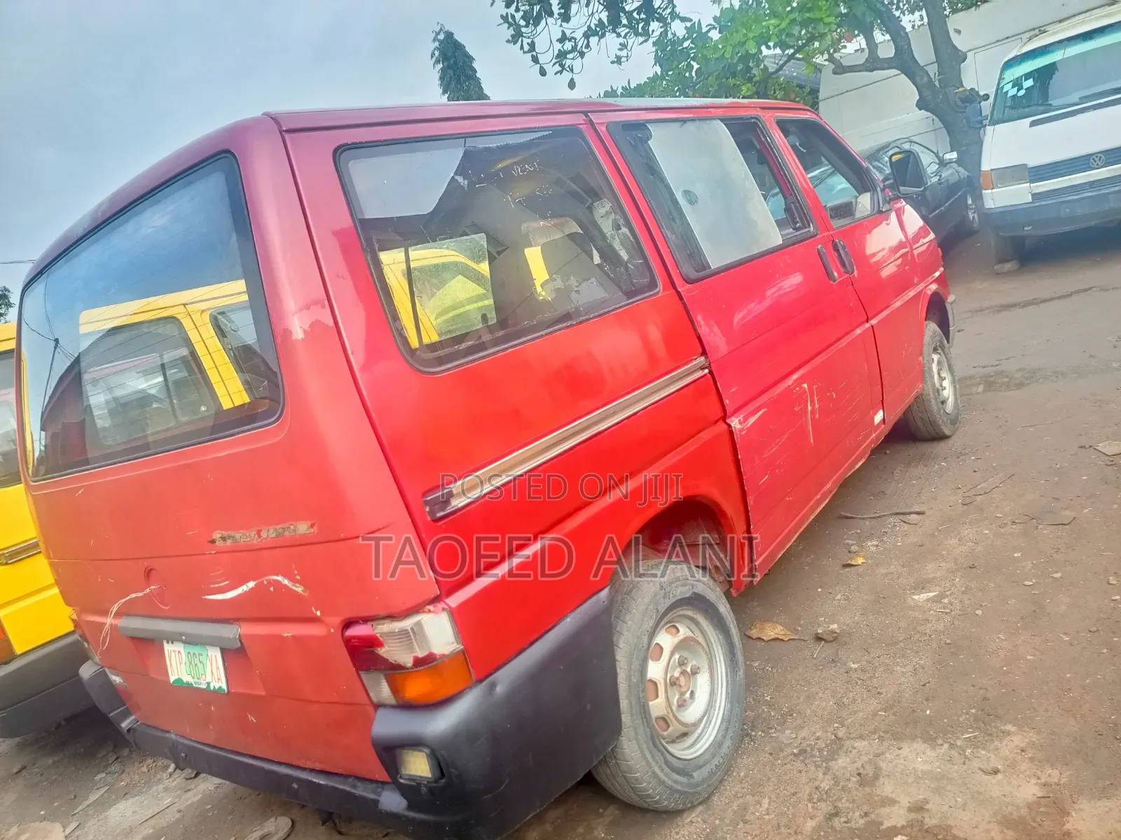 Volkswagen Transporter 2002 Red