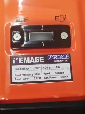 5kva Kemage Remote Control Petrol Generator 100% Copper Coil