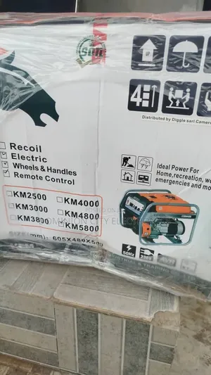 5kva Kemage Remote Control Petrol Generator 100% Copper Coil
