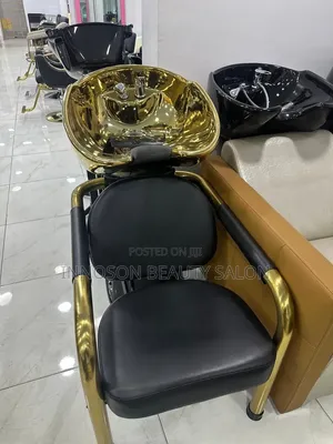 Washing Hair Basin Gold