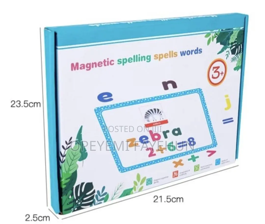 Alphanumeric Magnetic Box