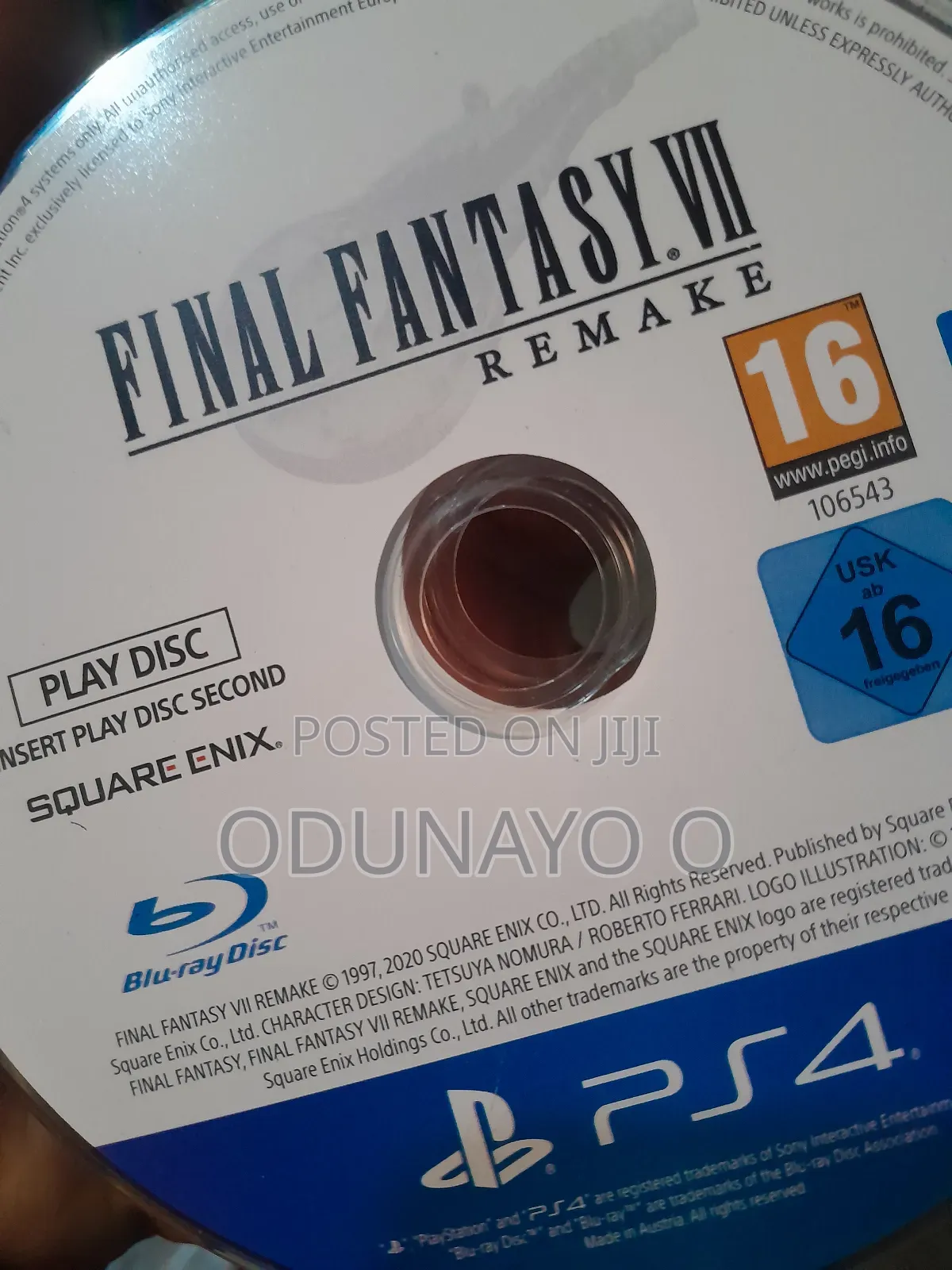 Ps4 and Ps5 Disc