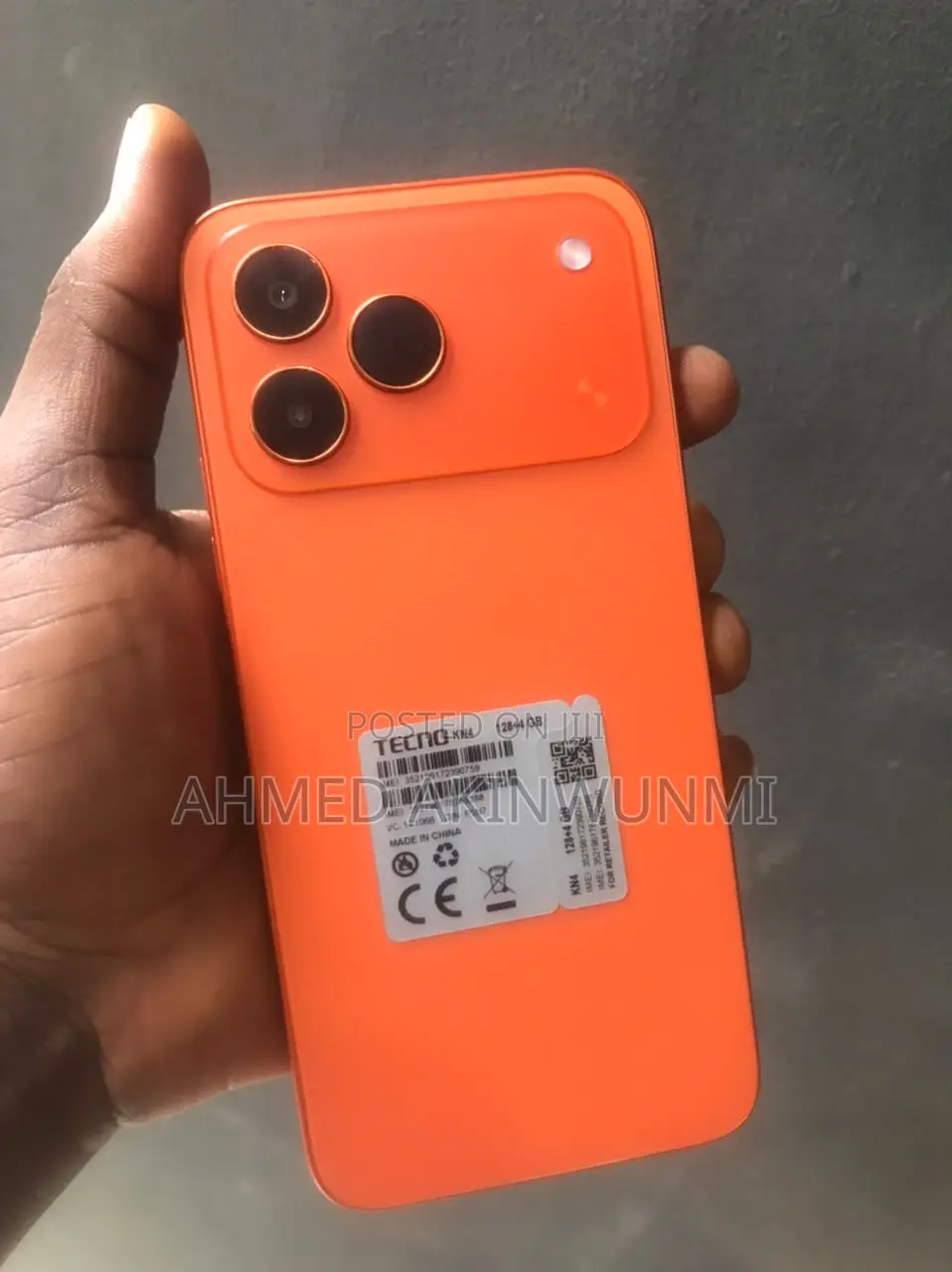Tecno Spark 50 128 GB Orange