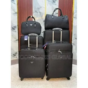 Luxury Leather Luggage Box 6 Set