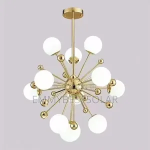 Led Globe Corona Chandelier Light