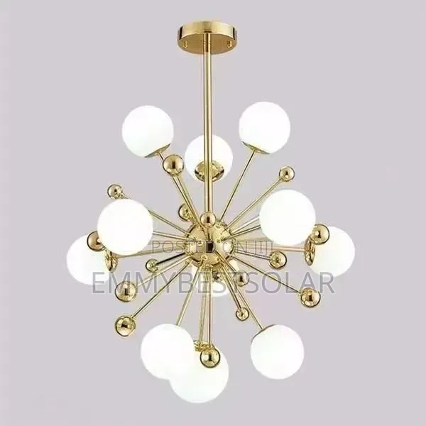 Led Globe Corona Chandelier Light