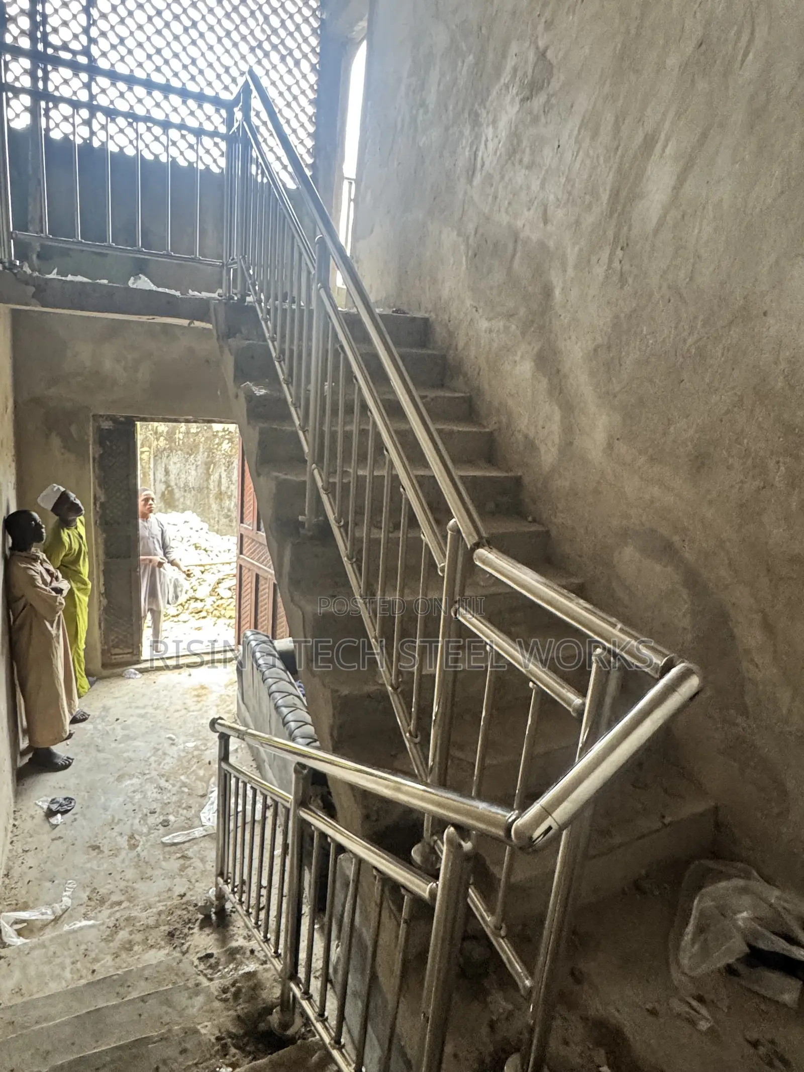 Stainless Staircase Rail Delivered at Ogun State Successfully