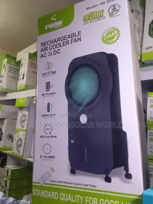 Rechargeable Air Cooler Fan AC/Dc