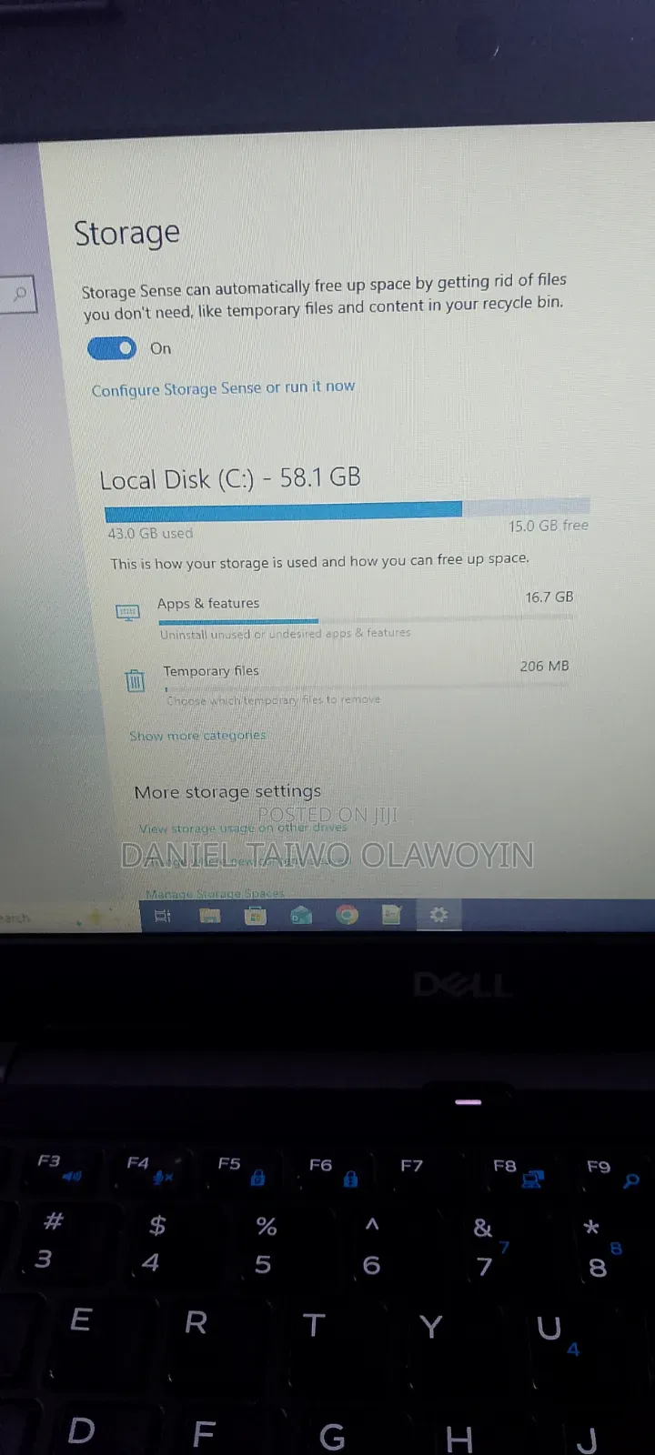 Laptop Dell Latitude 3190 4GB Intel Celeron SSD 60GB