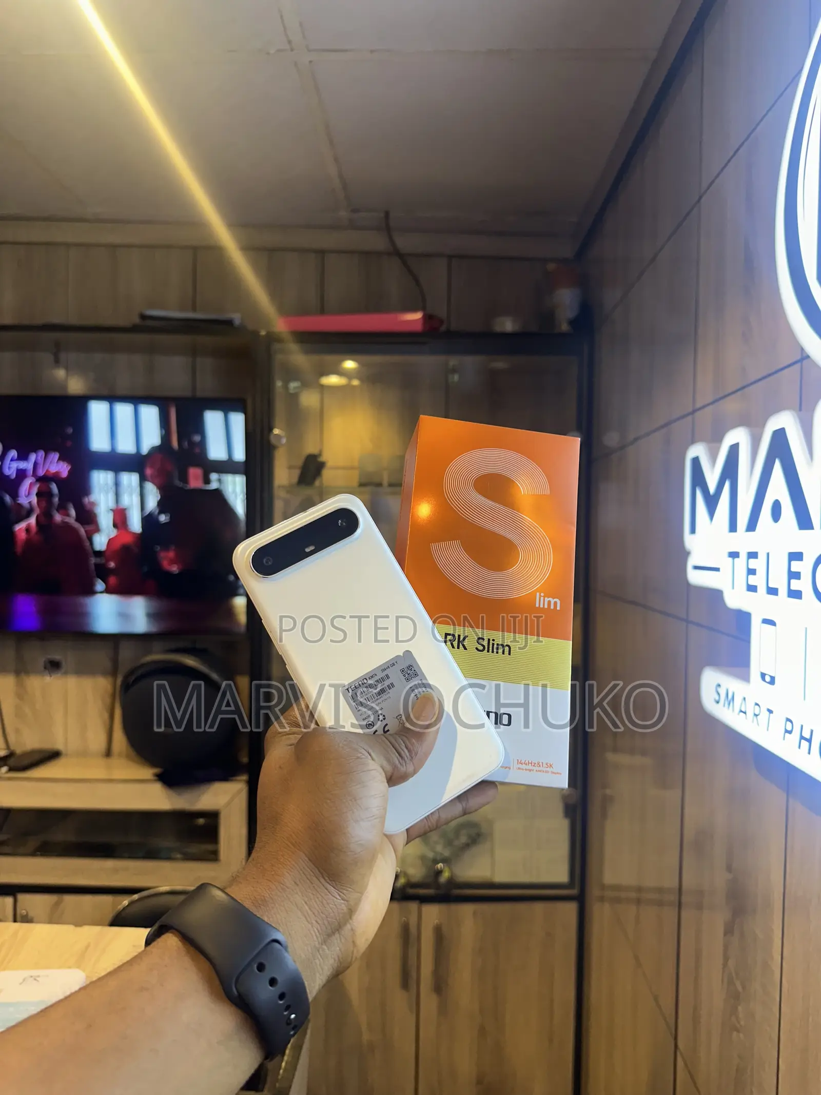 Tecno Spark Slim 256 GB White