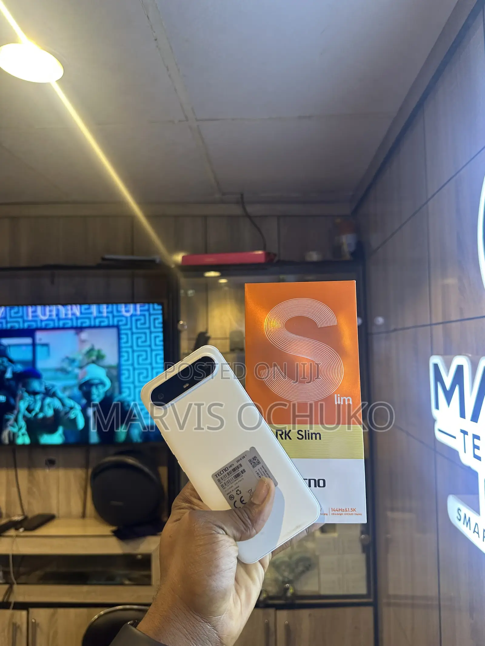 Tecno Spark Slim 256 GB White