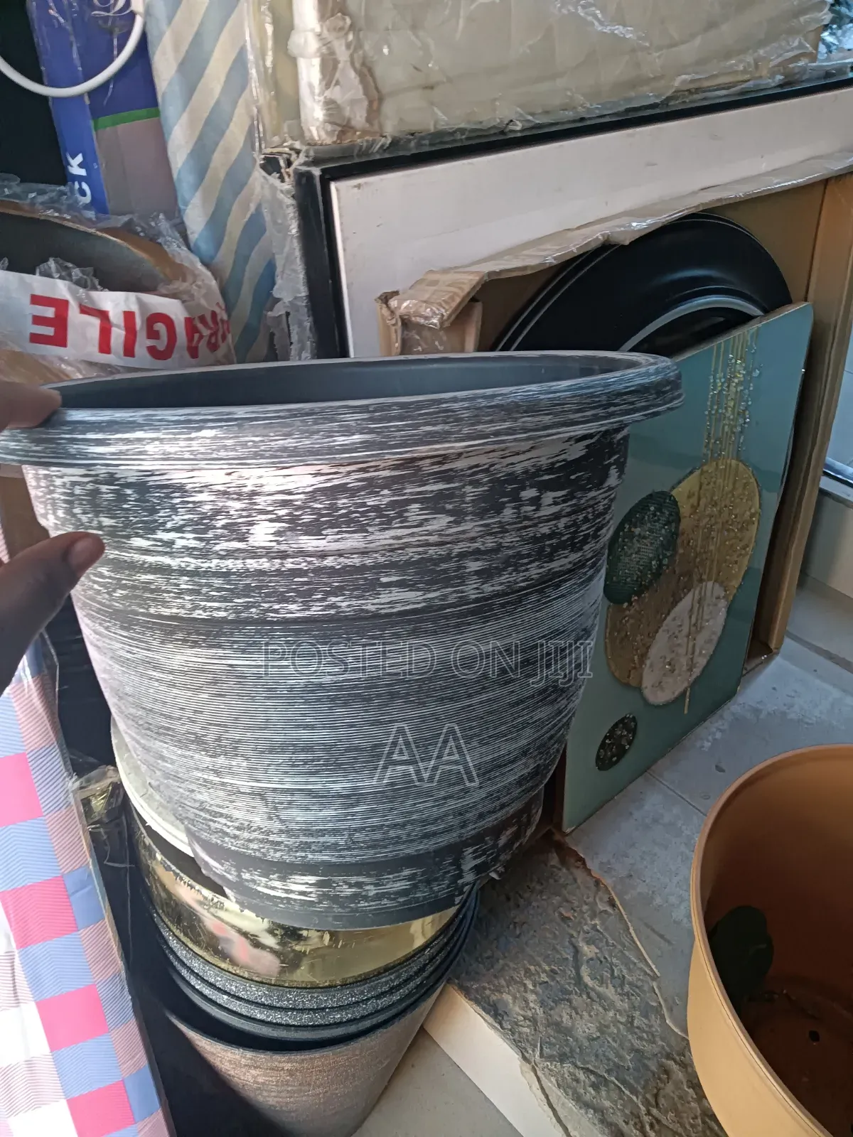 Plastic Flower Vase