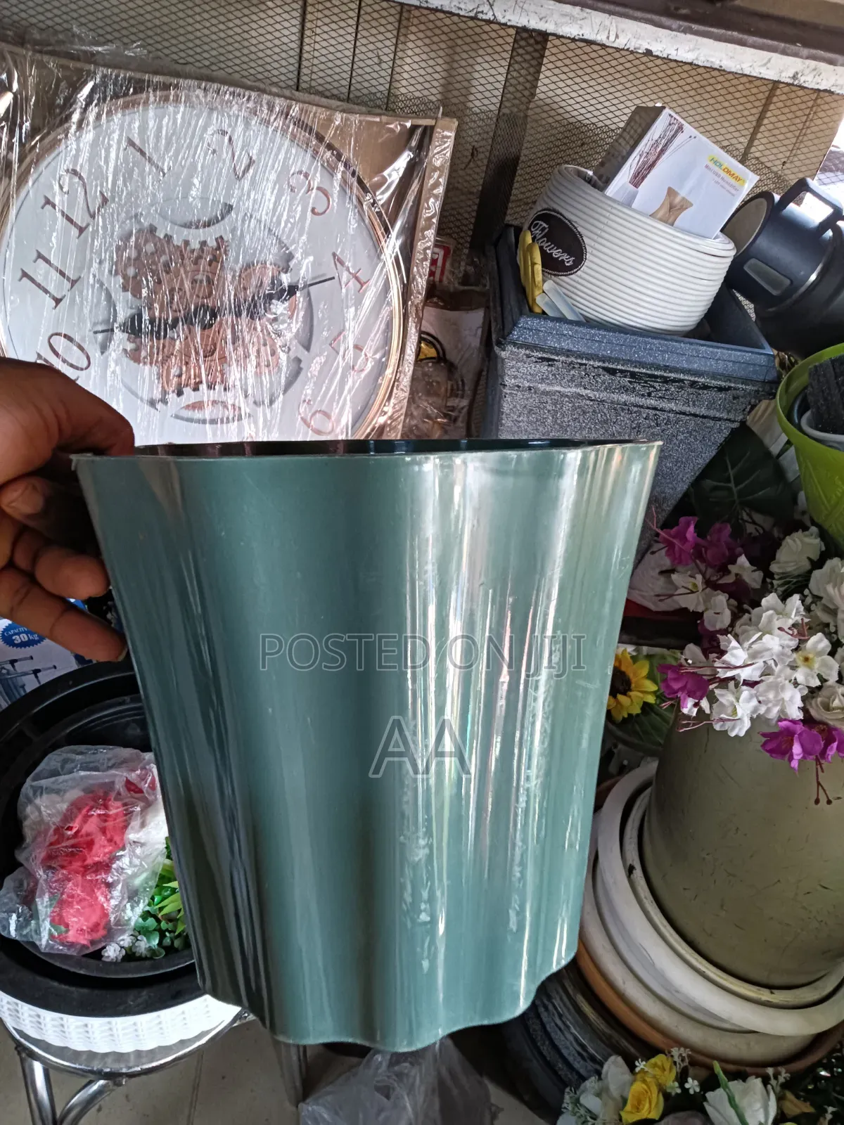 Plastic Flower Vase