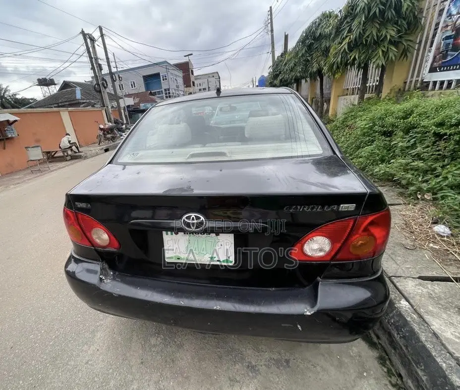 Toyota Corolla 2004 Black
