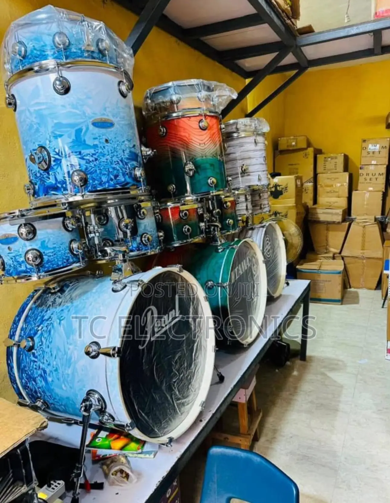 Original 5 Set Pear Decade Drum Set