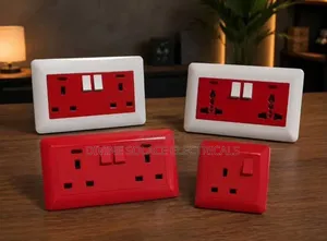 Red Switches and Sockets