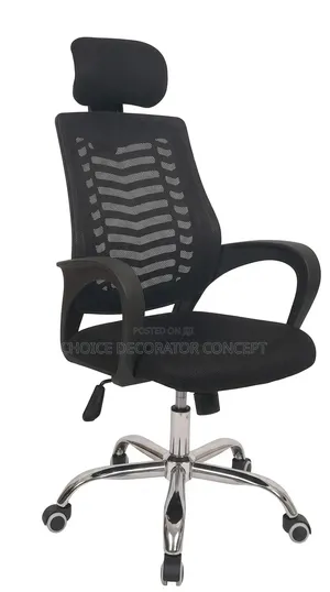 Executive Mesh Office Chair With Headrest