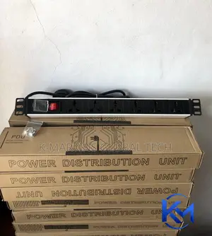 6 Way/8 Way PDU Power Distribution Unit 19 Inch Rack Mount.