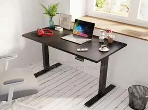 Electric Adjustable Standing Desk(Black)