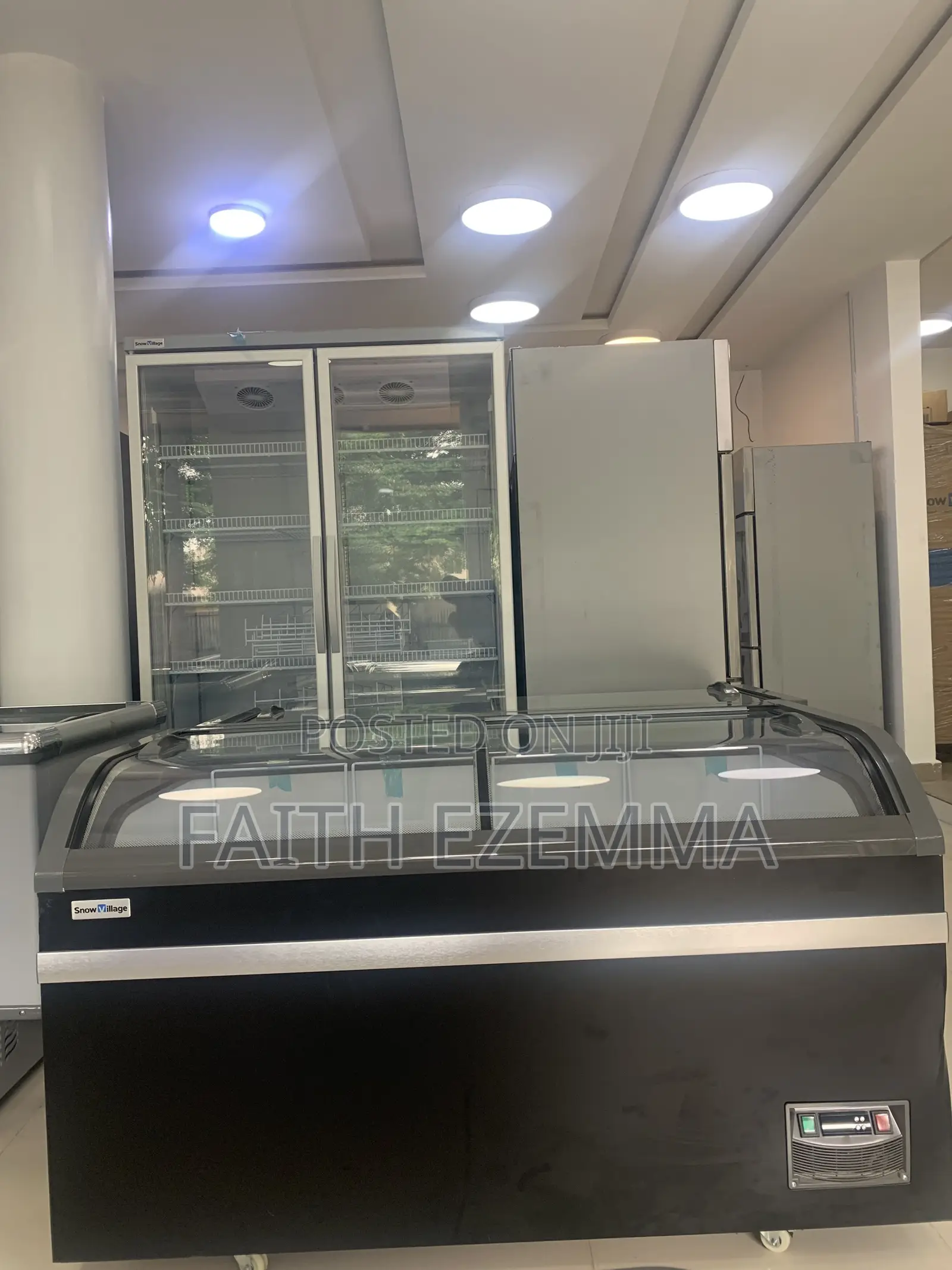 Display Island Freezer
