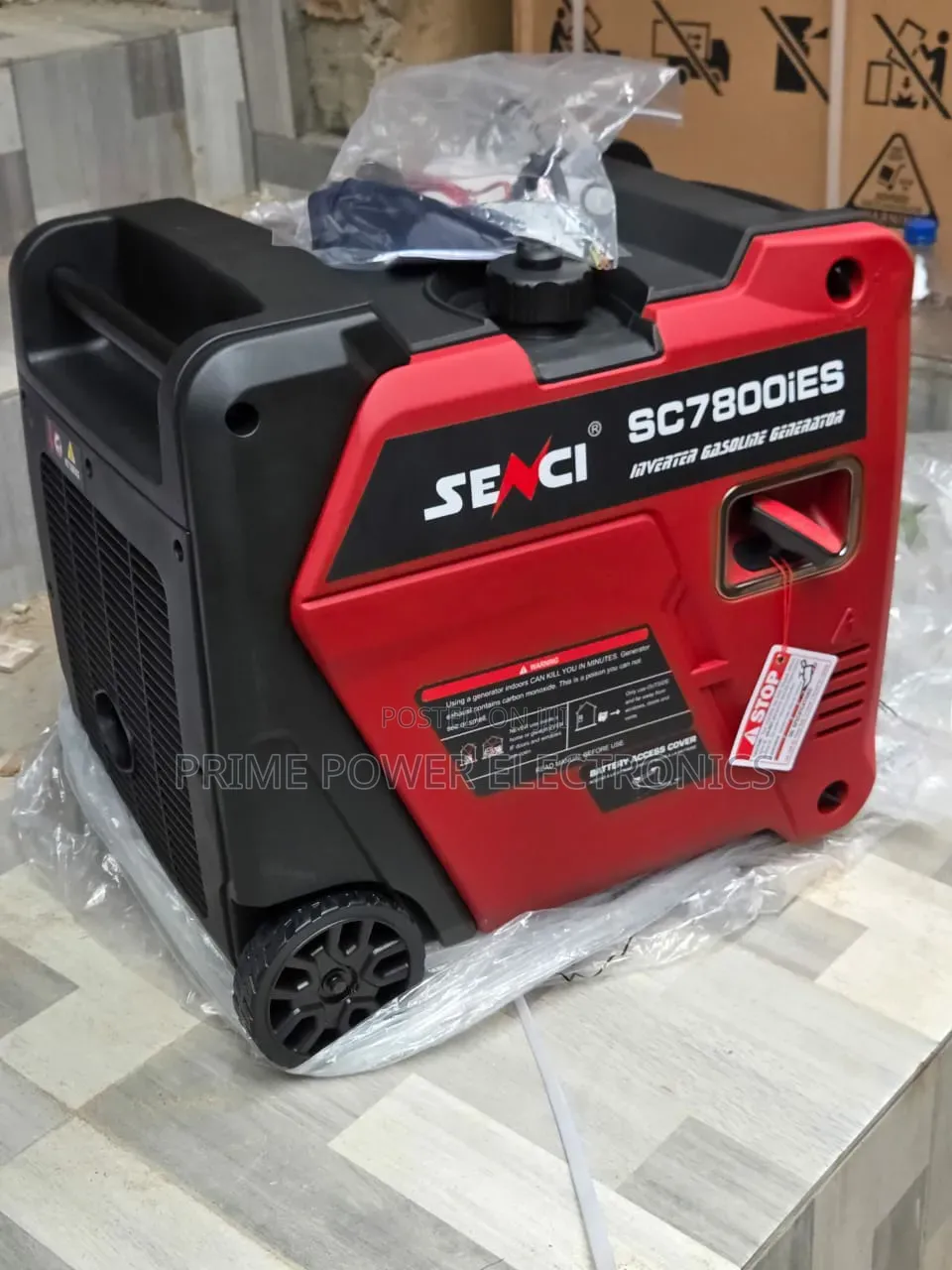 5.6kVA Senci Petrol Generator – Smooth Stable Power