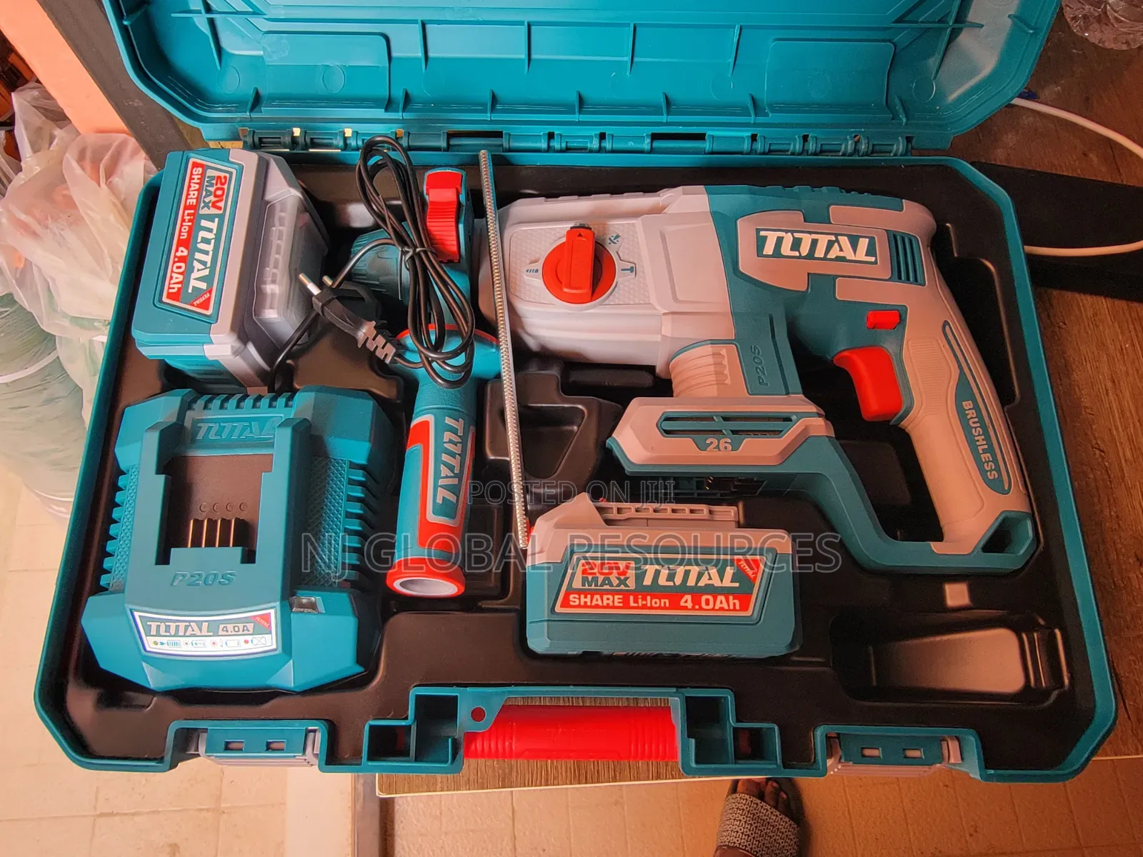 26mm Cordless Rotary Hammer Total