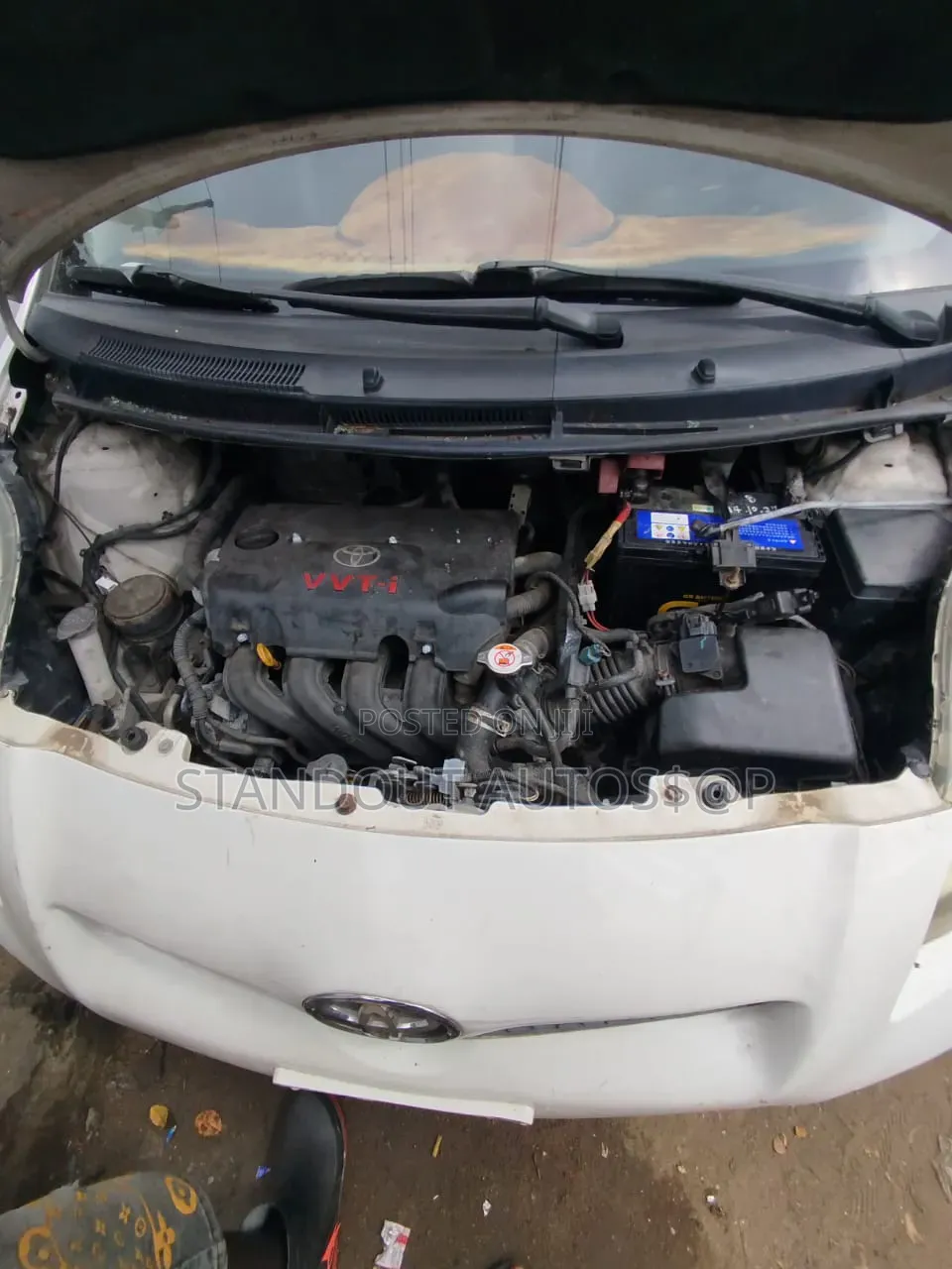 Toyota Yaris 2011 White