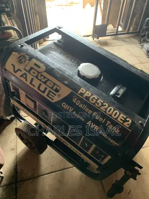 Power Value PPG5200E2 Petrol Generator – 4 Gallon Tank
