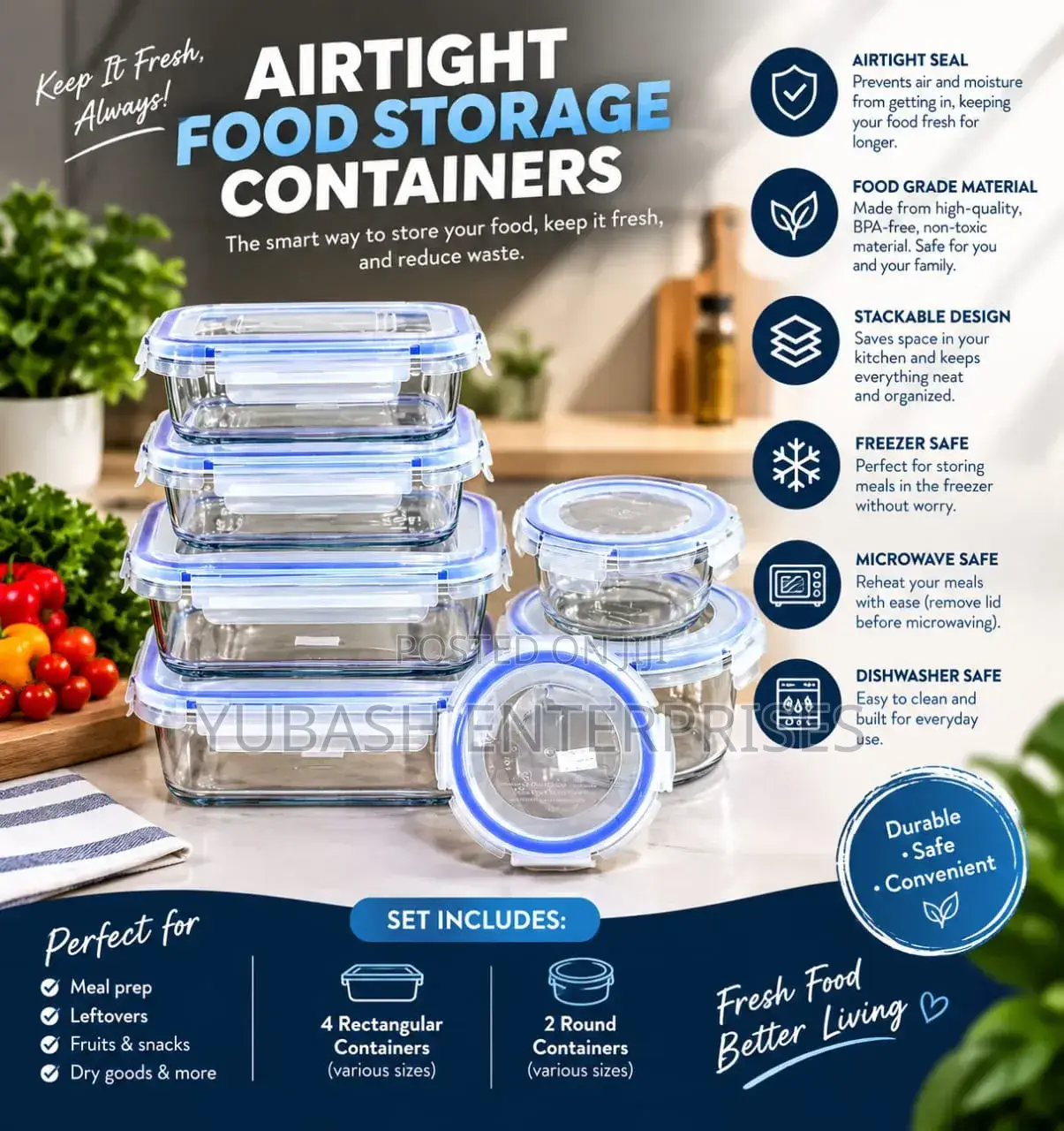 7pcs Meal Prep