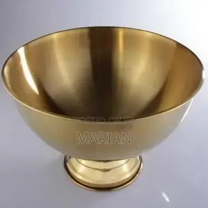 Golden Colour Ice Bowls for Rent,