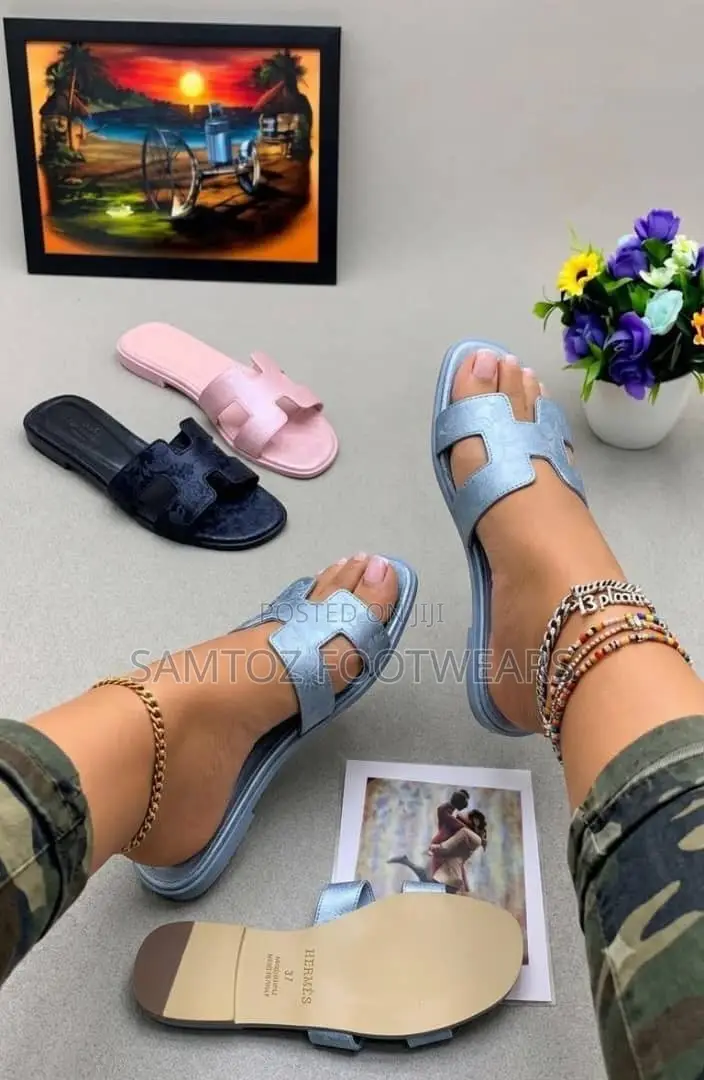 Hermes Slippers