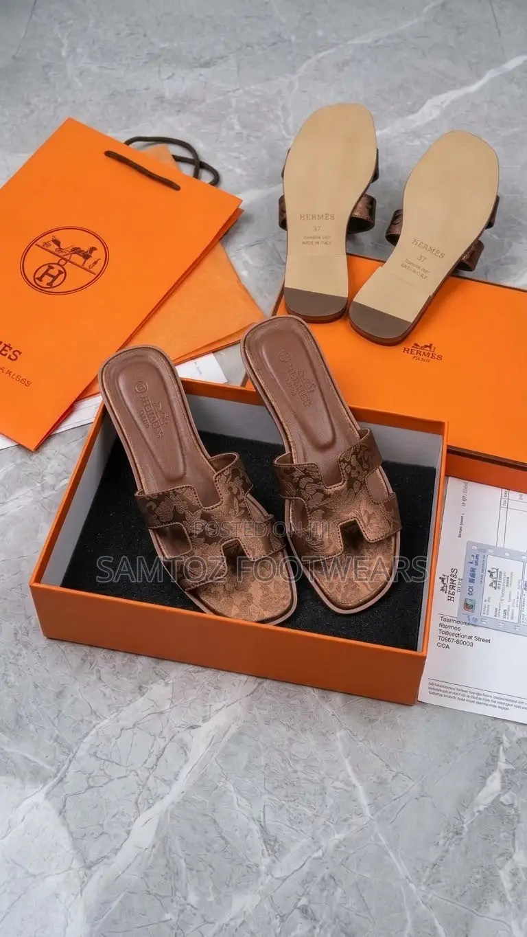 Hermes Slippers