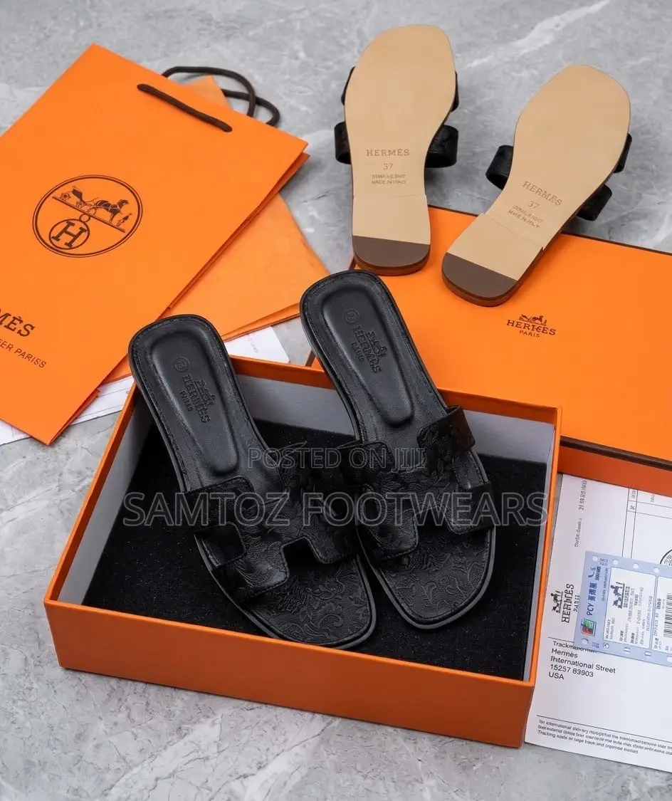 Hermes Slippers
