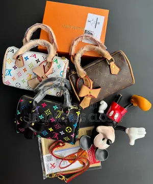 Lv Nano Speedy Bowler Bag