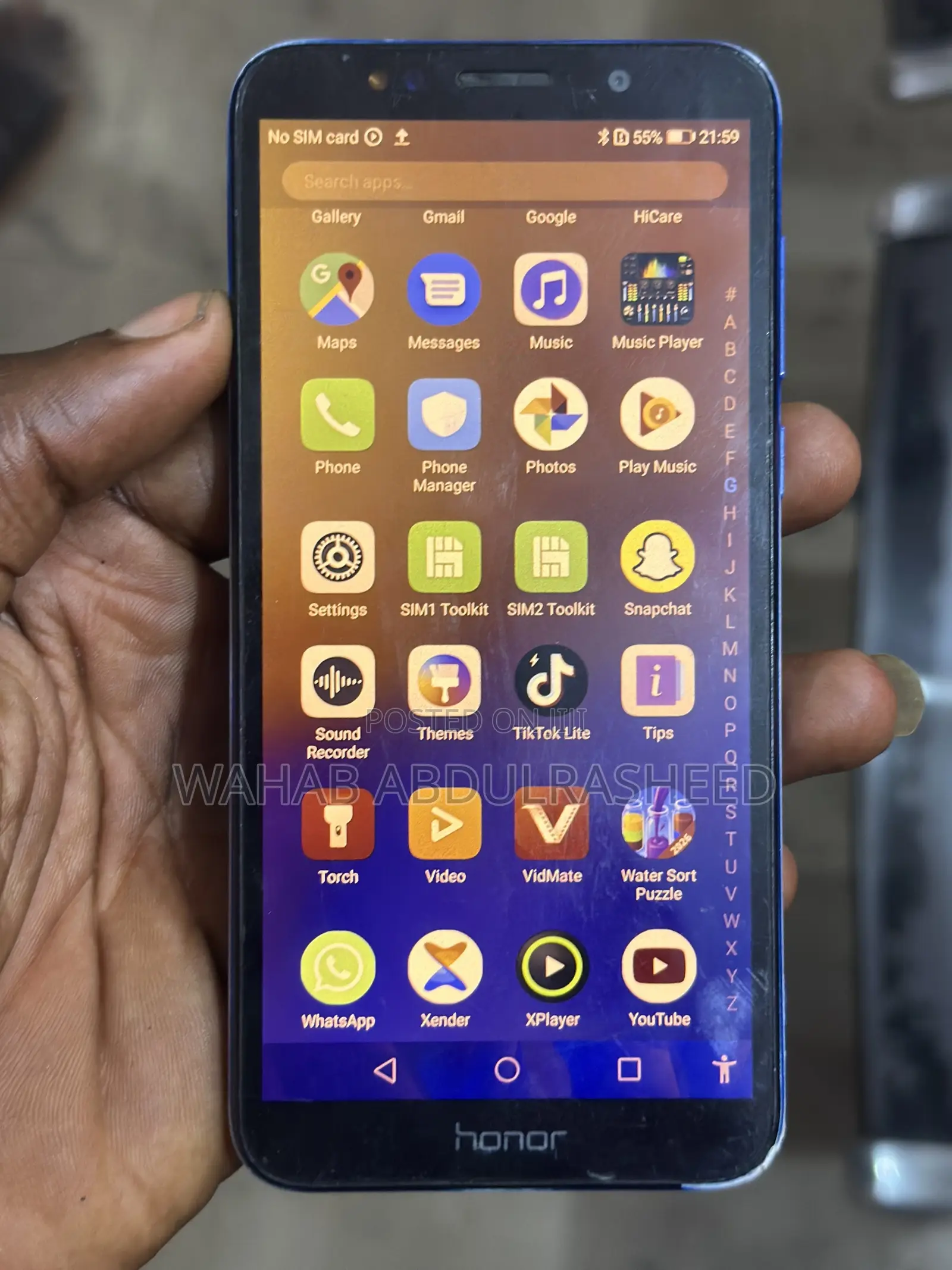 Huawei Y5p 32 GB Blue