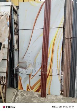 UV Marble Sheet (Carara Gold )