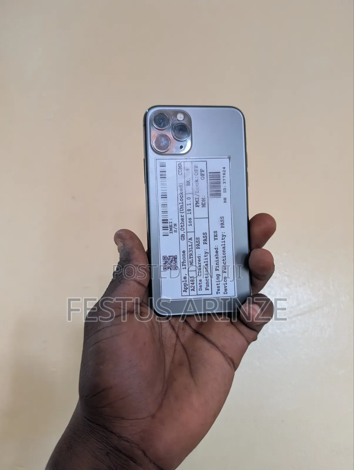 Apple iPhone 11 Pro 64 GB Gray