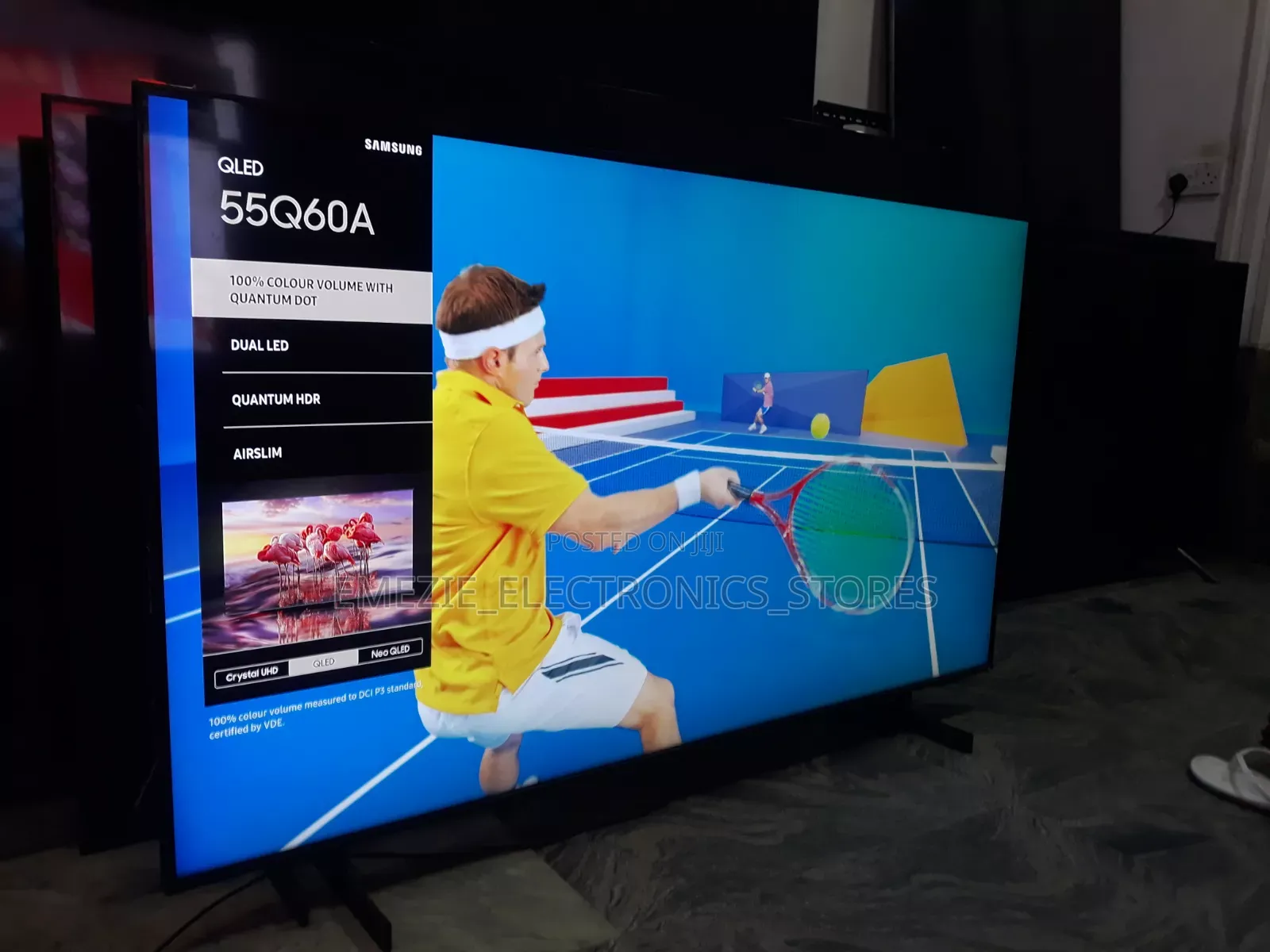 55inches Samsung Qled Q60A