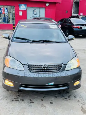 Toyota Corolla S 2007 Gray