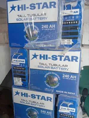 Hi Star 240ah 12 Tubular Battery