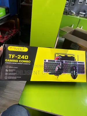 4 in 1 Gaming Headset | Keyboard | Mouse | MousePad