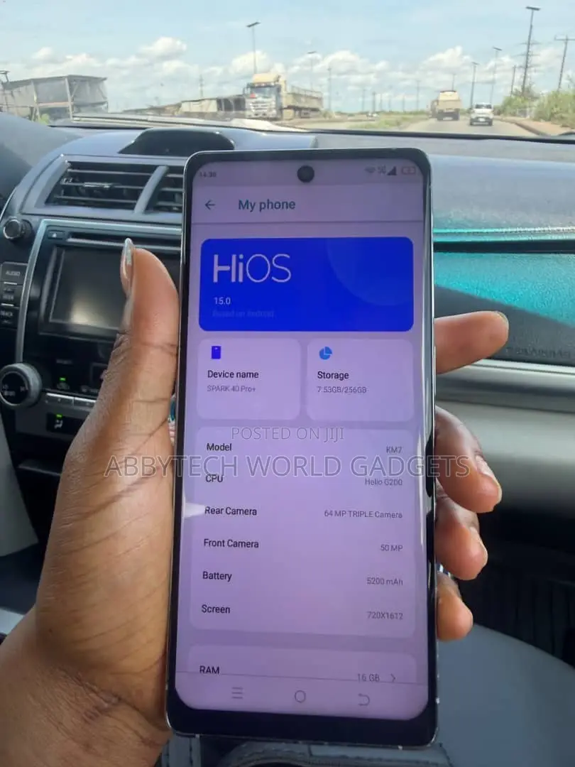 Tecno Spark 40 Pro+ 256 GB White