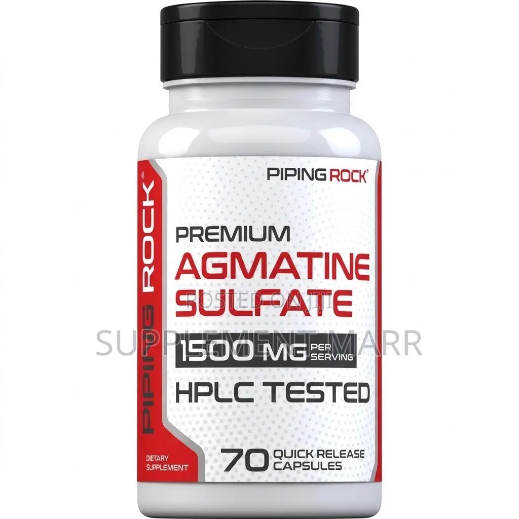 Agmatine Sulfate Capsules – 1500mg – 70 Count