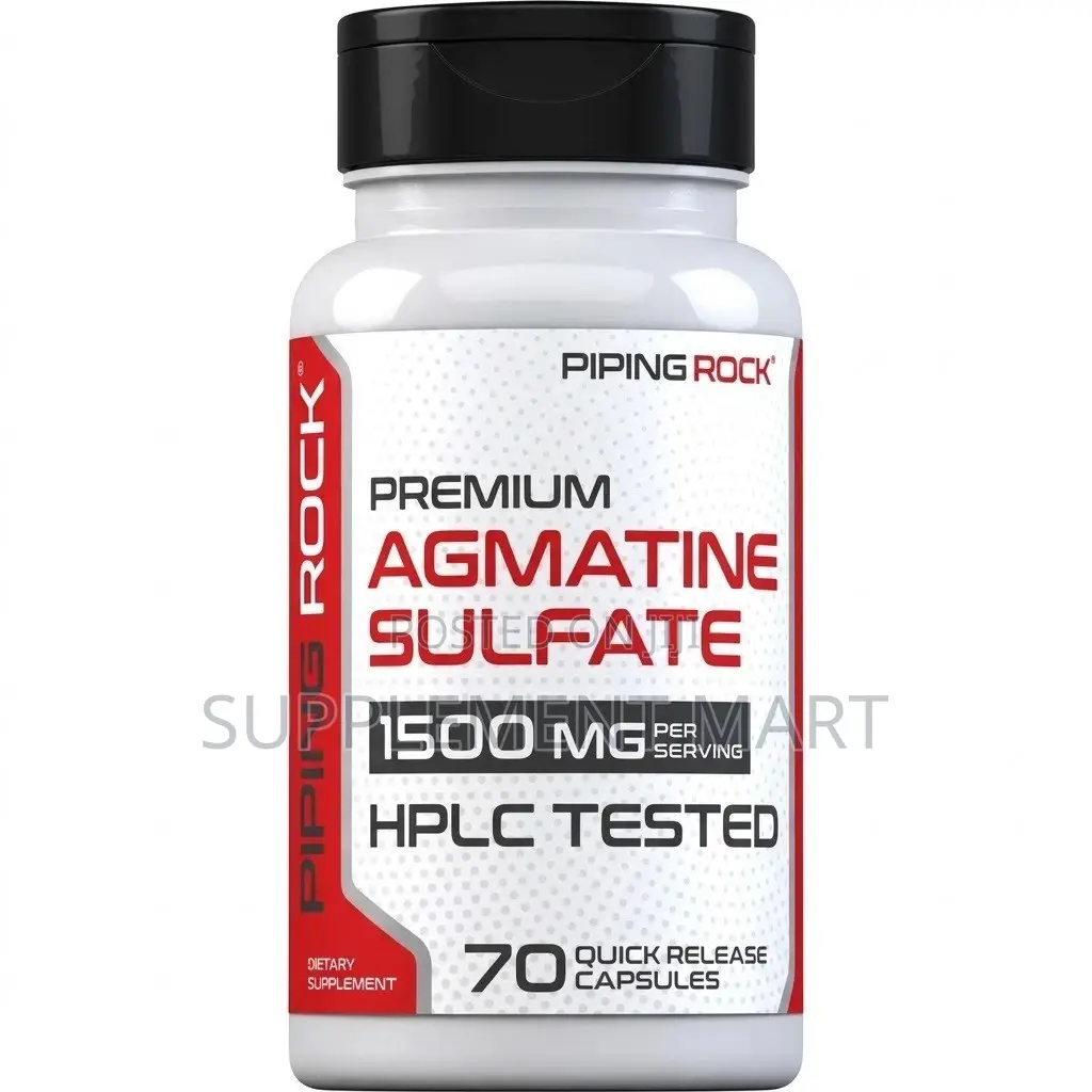 Agmatine Sulfate Capsules – 1500mg – 70 Count