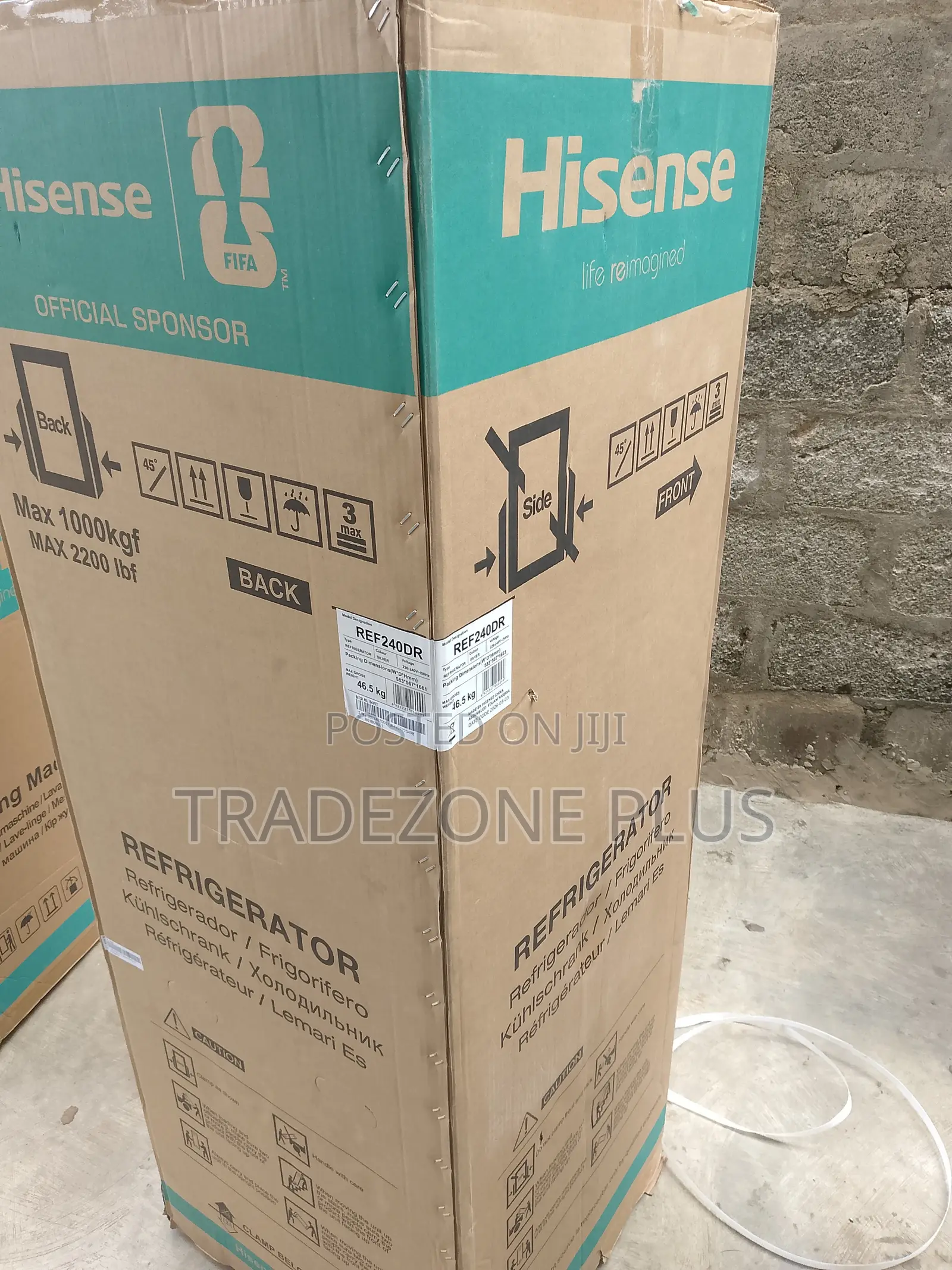 Hisense 240L Refrigerator – REF240DR Model Available