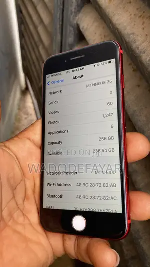 Apple iPhone 8 256 GB Red