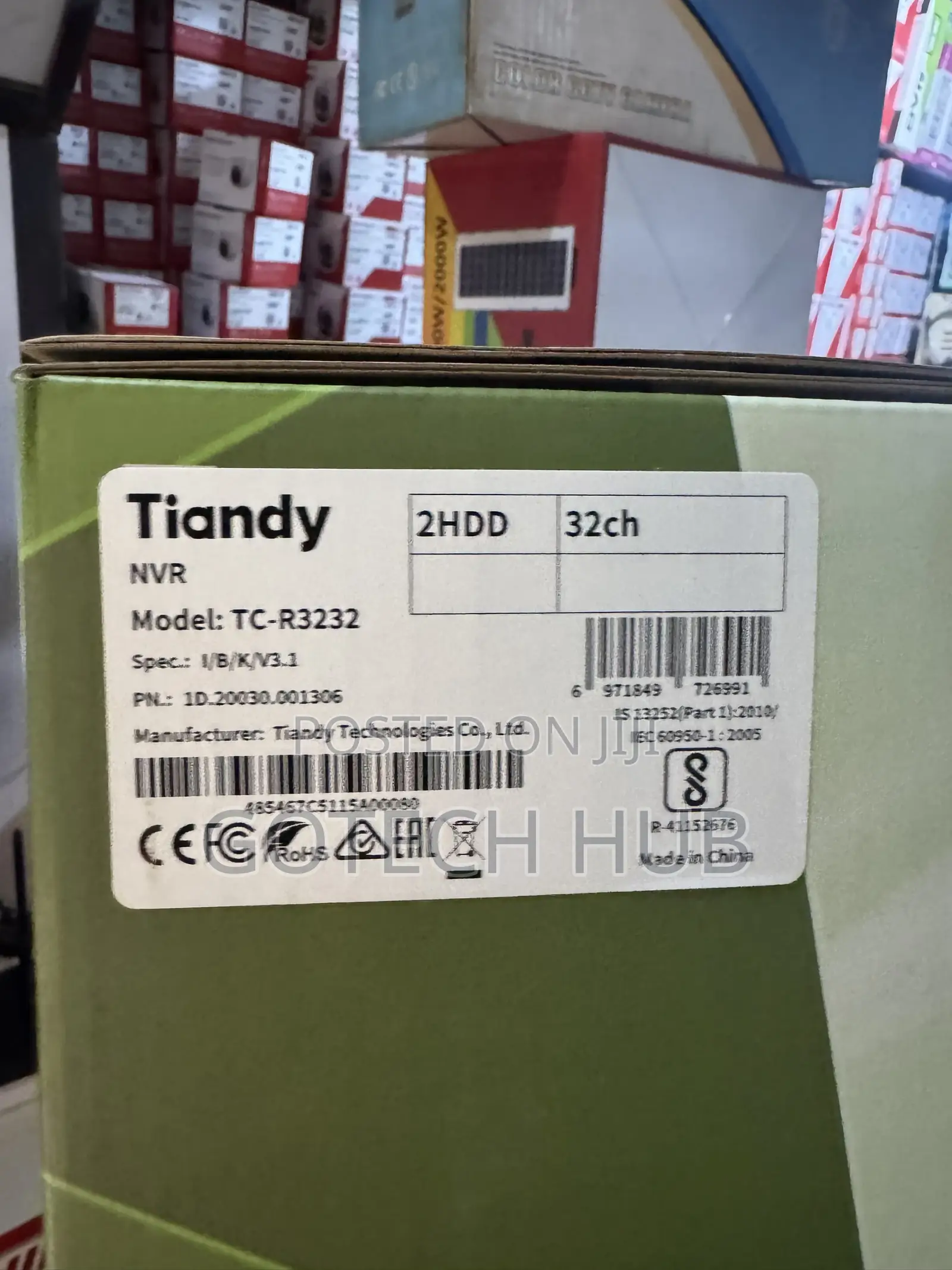 Tiandy 32 Channels NVR TC-R3232